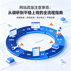 陆良建站-网站改版注意事项：从调研到平稳上线的全流程指南