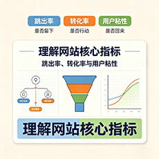曲靖建站-理解网站核心指标：跳出率、转化率与用户粘性