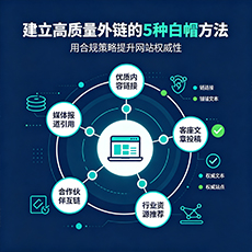 沾益建站-建立高质量外链的5种白帽方法