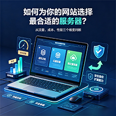 师宗建站-如何为你的网站选择最合适的服务器？